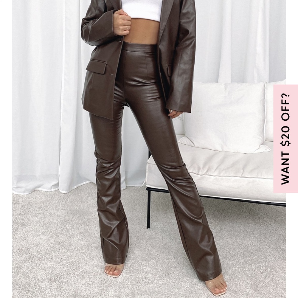 Show It Off Pants Chocolate